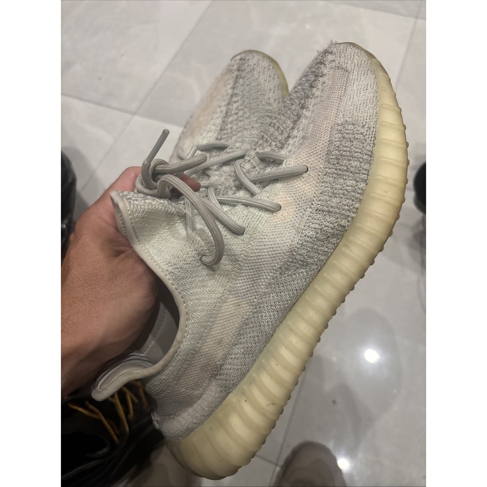 Size 11.5 - adidas Yeezy Boost 350 V2 Cloud White Reflective